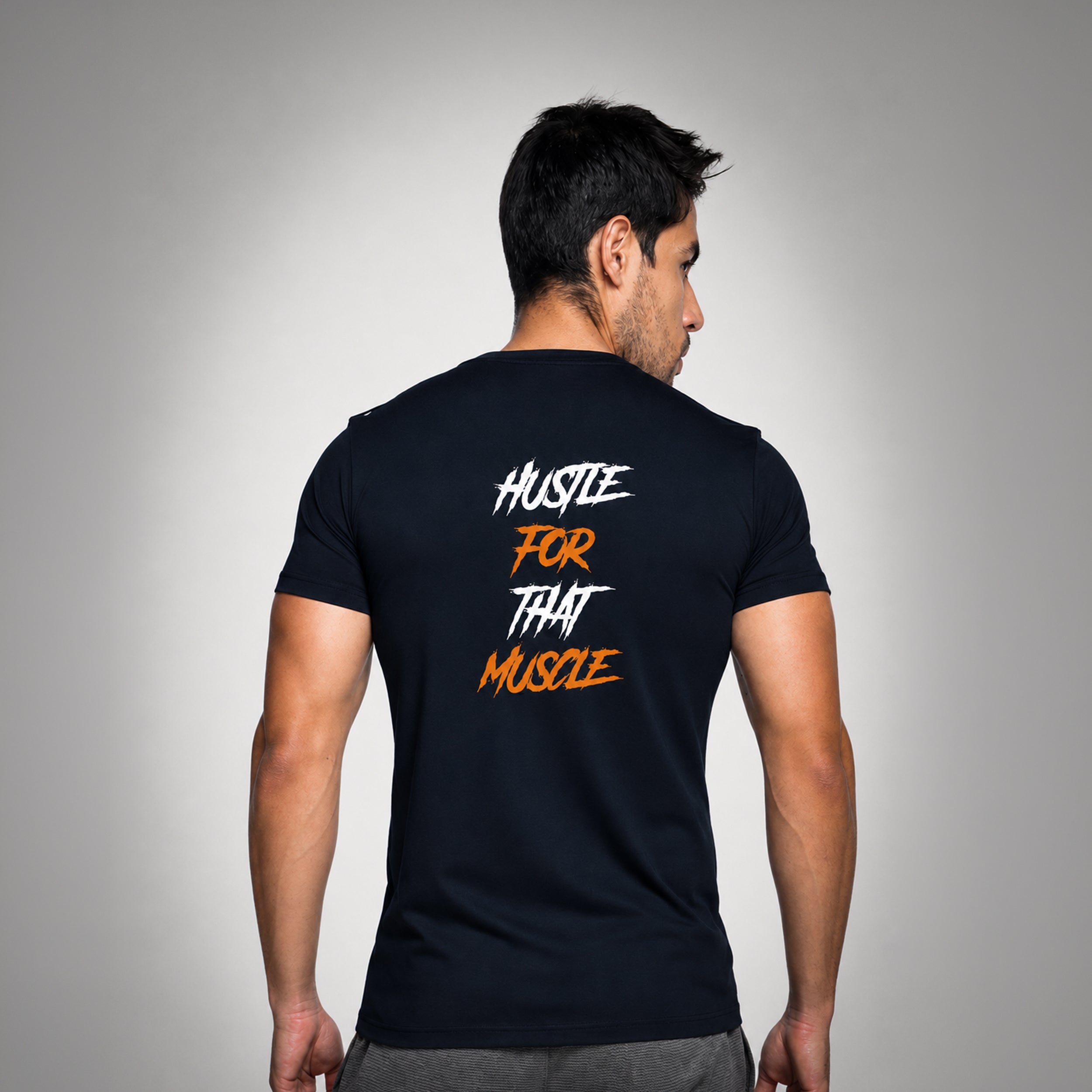 FITLAWZ - Premium Gym T Shirt For Men | Dry Fit | Half Sleeves | Round Neck